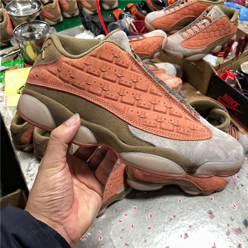 PK God Air Jordan 13 low x Clot AT3102-200 ready to ship.